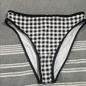 SHEIN Kids Black and White Checkered Shorts